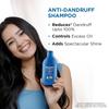 Bblunt Anti-Dandruff Shampoo 300 ml For All Hair Types With Oil Control And Clear Scalp