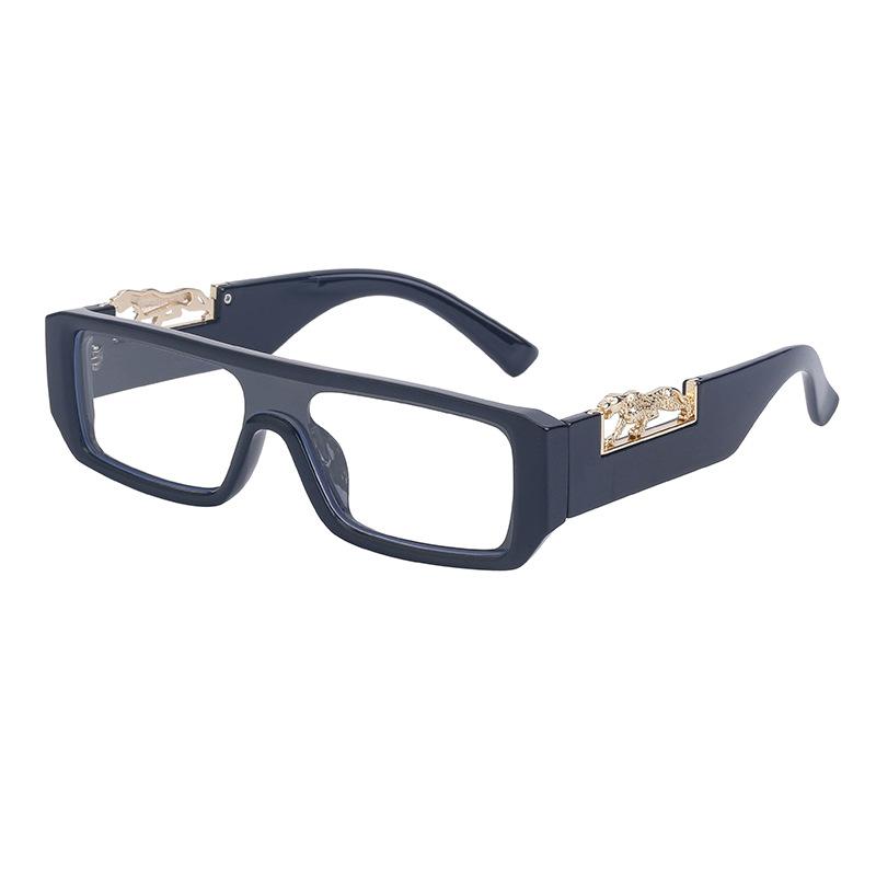 

Солнцезащитные очки Leopard Head Small Frame Sunglasses Women s Integrated Glasses Square Frame Sunglasses Men s Glasses