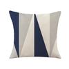 Pillow Nordic Geometric Linen Pillow Case Office Sofa Cushion Bedside Backrest Pillow Home