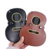 Guitar Shaped Guitar Pick Holder Bag Leather Guitar Pick Clip Guitar Plectrums Bag  Classical