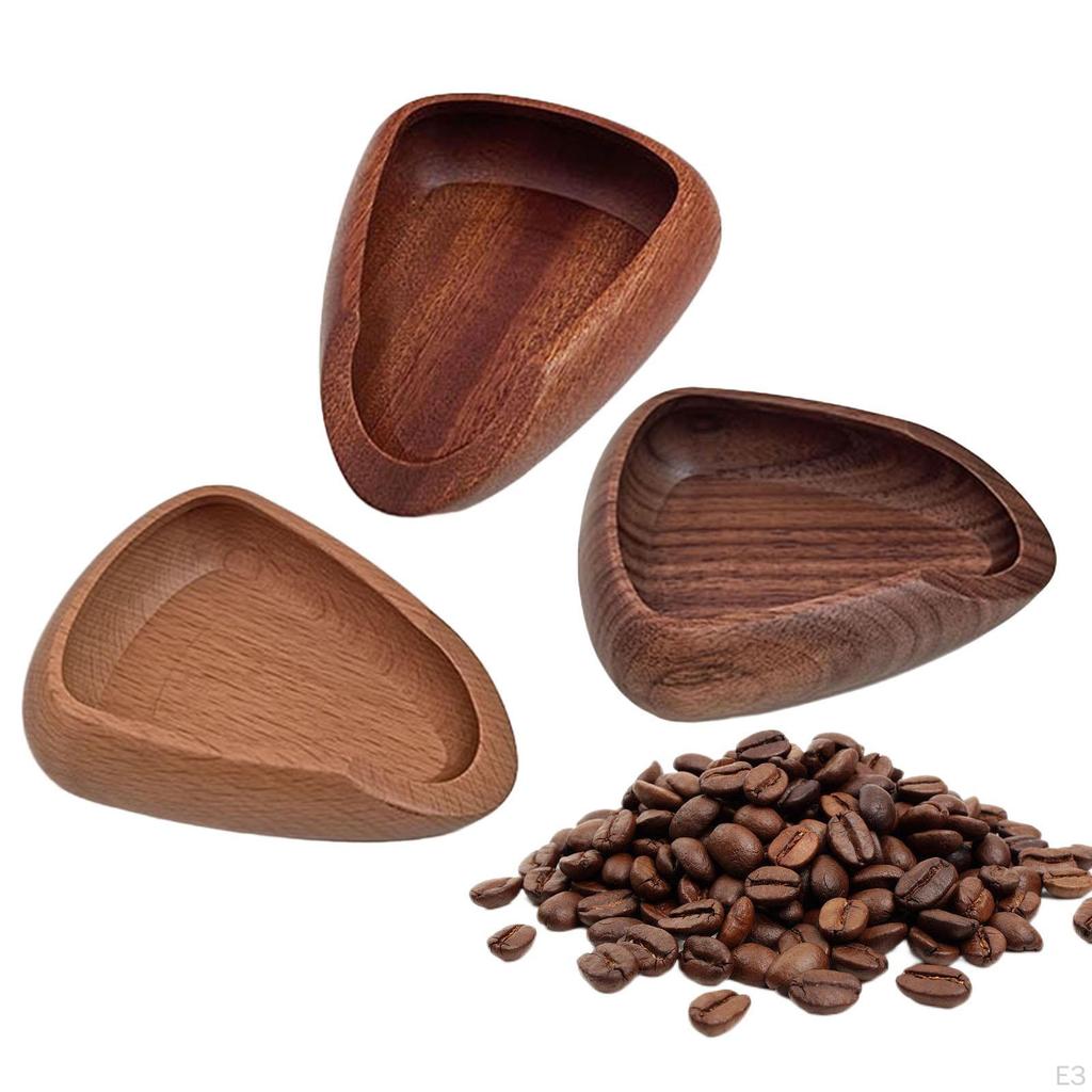 Coffee Bean Bowl Container Wooden Tea