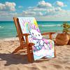 1Pc Hello Kitty Garden Beach Towel, Quick Dry, Multi-Use for Beach Pool Gym Yoga Home Travel, Christmas, Halloween, Xmas Gift S929276