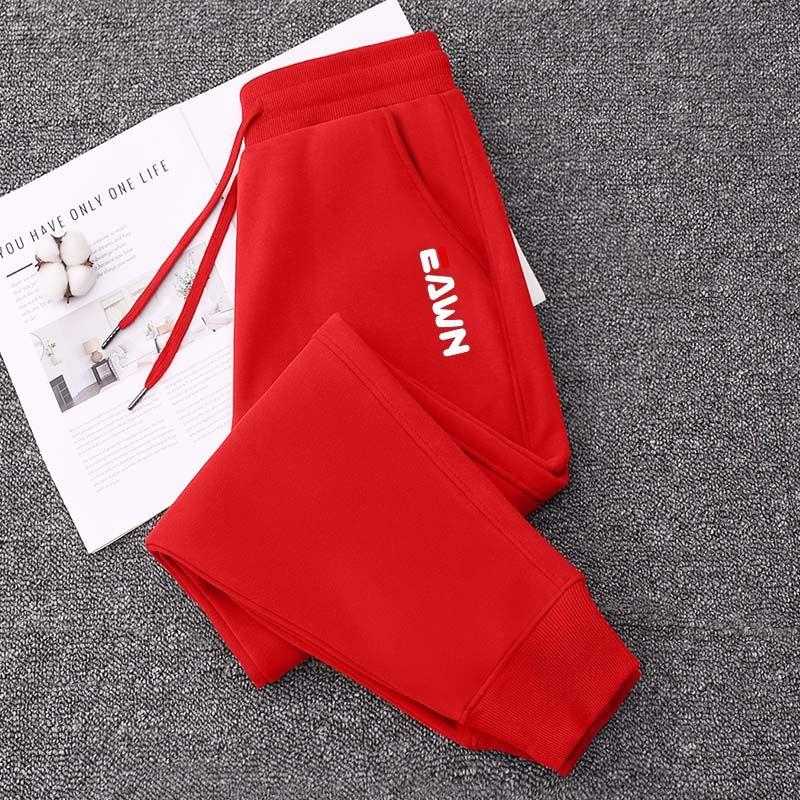 

Качественные капри из чистого хлопка с флисовой подкладкой для женщин, белые, осенне-зимние, утолщенные, больших размеров, спортивные штаны, женские брюки кэжуал с завязками на щиколотках, модные Red-Cropped Pants XL [Winter Fleece-lined]]