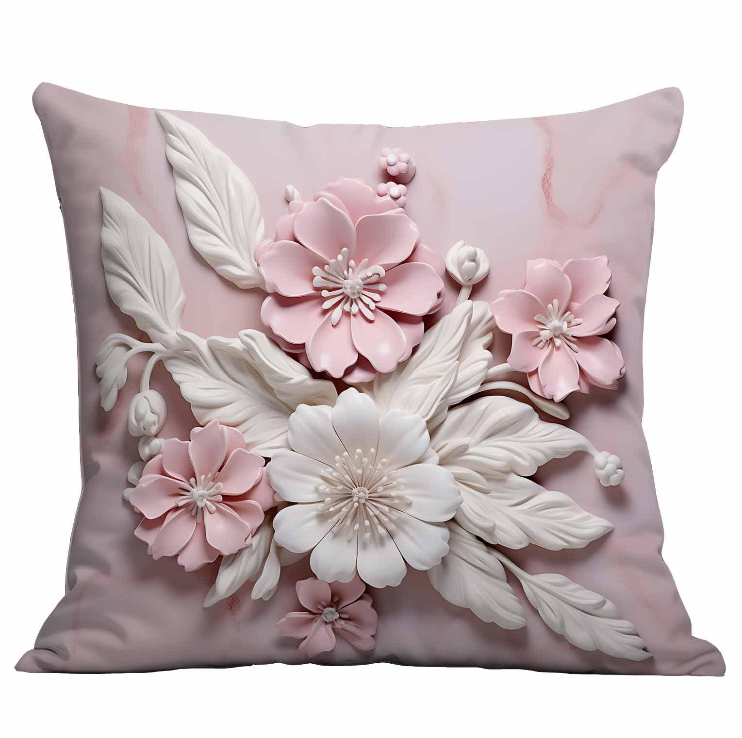 

Новая 3D Имитация Трехмерная Цветочная Наволочка Без Наполнителя Дом Гостиная Диван Подушка Наволочка 45 * 45Cm