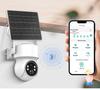 iCSee Solar-Powered 4MP Wireless HD Outdoor Camera with 10X Zoom