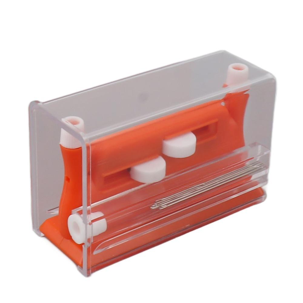 Orange/Green Needle Threader Double Head Threading Tool Practical Sewing Accessory  Sewing Work