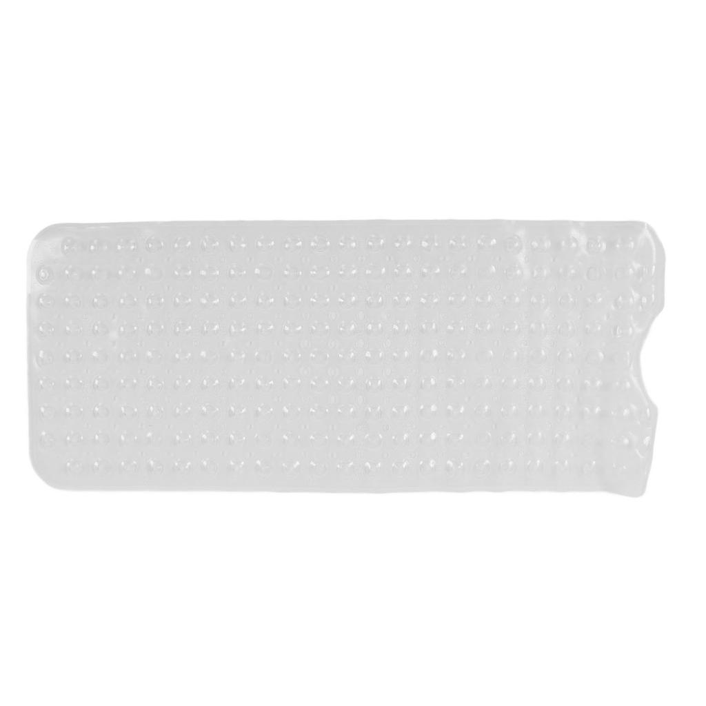 Bath Mat Mat PVC Anti Slip Mat for Bathroom Kitchen Hotel Toilet Shower Room 100x40cm
