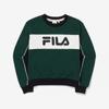 Fila Women S looSe Fit tenniS Linear SweatShirt  fS2poe3352ffgr 