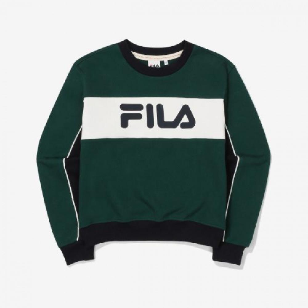 Fila Women S looSe Fit tenniS Linear SweatShirt fS2poe3352ffgr