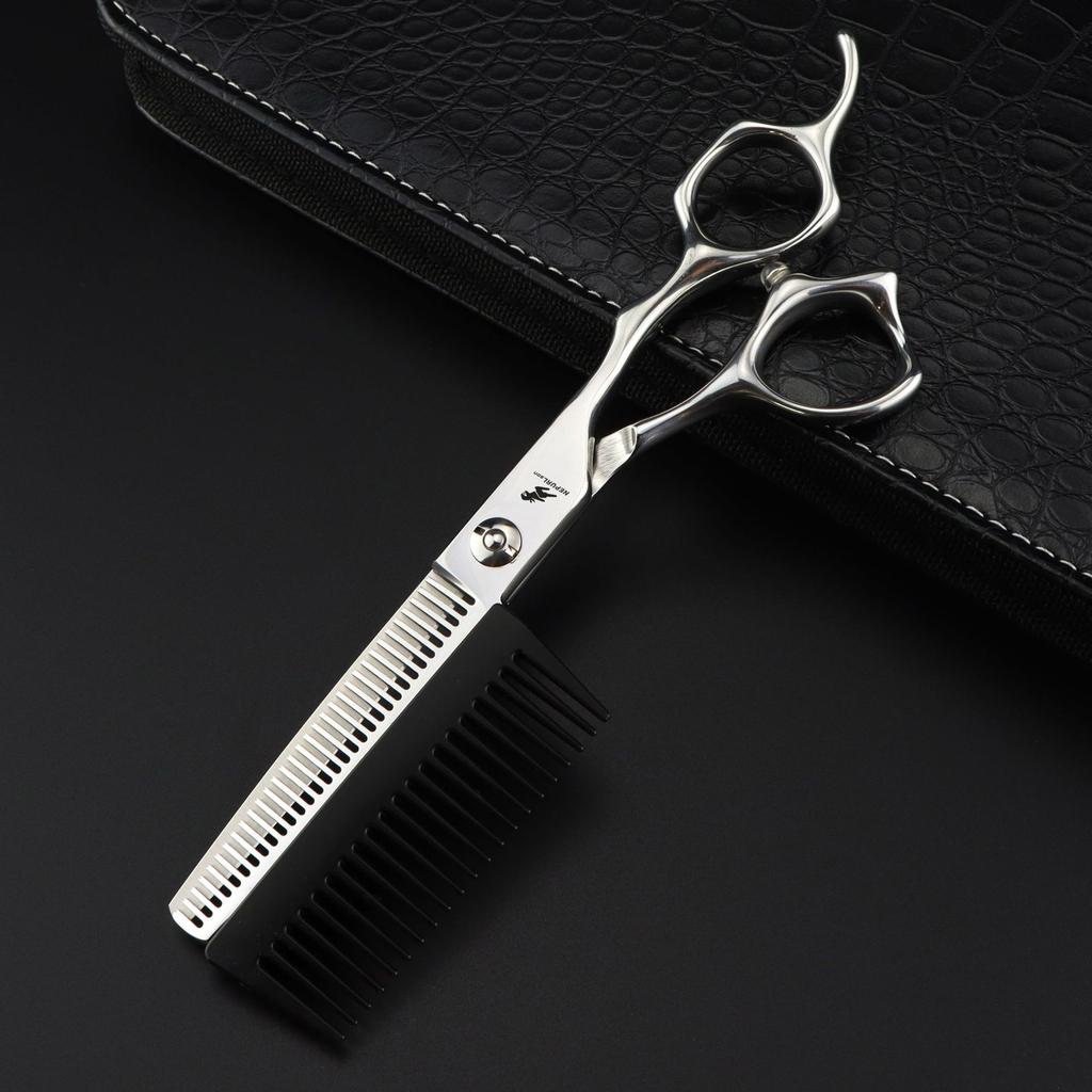 6.0 Inch Hair Scissors With Comb, Hair Scissors, Haircut Scissors, Flat Scissors, Bangs Scissors