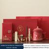 Palace Museum Ceramic Tea Mug with Lid: Elegant Business Souvenir Gift Box