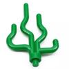 Compatible Building Block 30093 Small Particle Building Block Parts Aquatic Plants Seaweed Plants, Green Plant Leaf Accessories Supplement