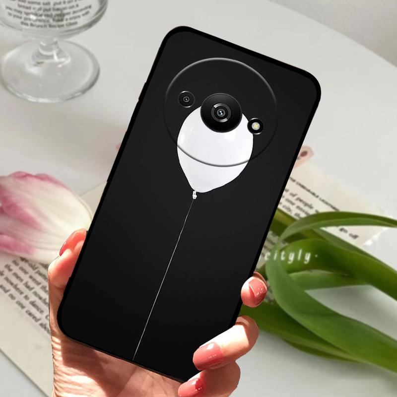 Für Redmi A3 Hülle 23129RN51X Mode Weiches TPU Silikon Handy Schutzhülle Für Xiaomi Redmi A 3 Pro Fundas A3x Stoßfänger Schalen