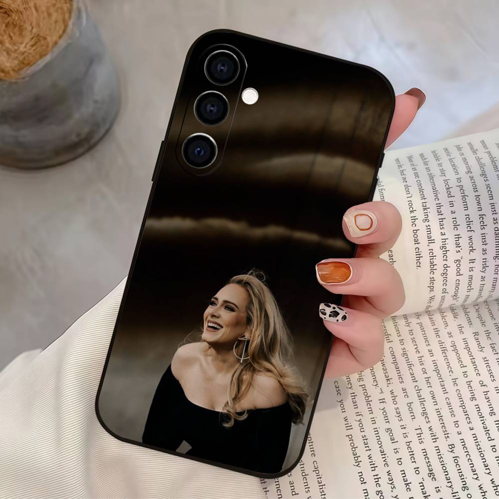 Singer A-Adele Phone Case Silicone Soft For Samsung Galaxy A73,A72,A71,A70,A53,A52,A51