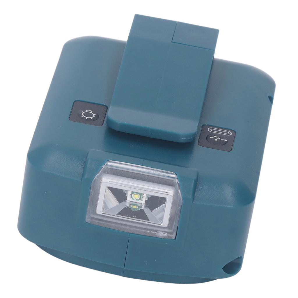 Battery Adapter Charger 1xUSB QC3.0 5V 2.1A 1xTYPE C PD18W 1xDC12V 2A Output Portable USB Phone Char