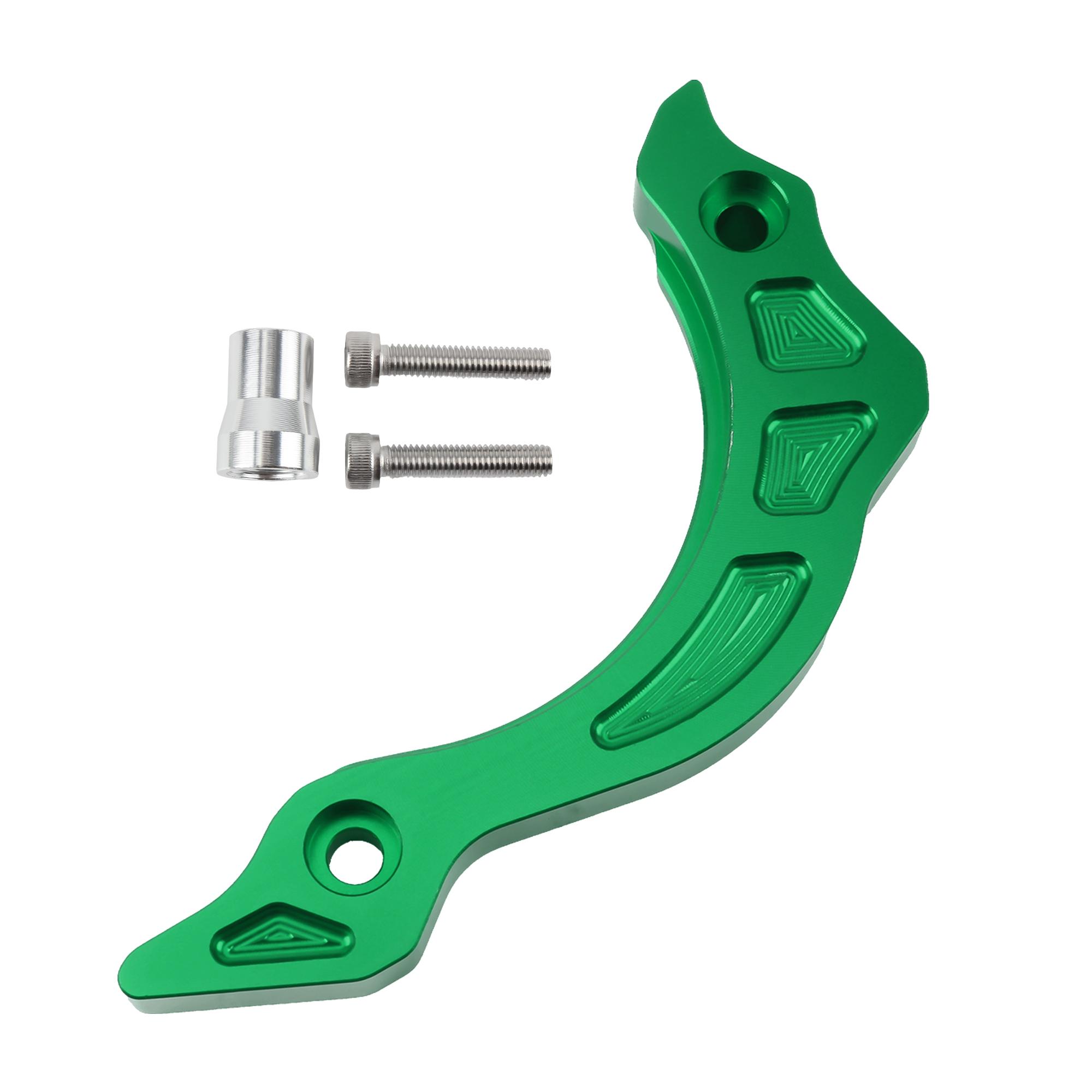 

NC250 Motorcycle CNC Front Small Tooth Protection Bracket Cover For ZONGSHEN NC250S NC300S 250CC 300CC Moto Engine Accessories зелёный