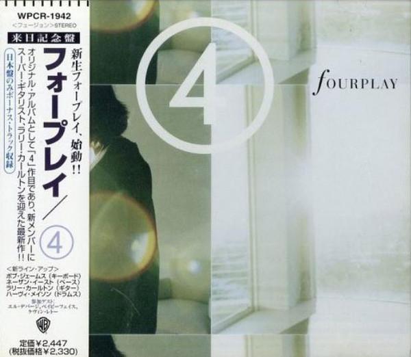 

CD FOURPLAY - 4 WPCR1942 Warner Bros. Re 1998 Japan ObiJazz Used