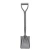 All Metal Shovel for Digging Gardening Planting Small Shovel Spade Short Round D Handle Mn Steel 76cm