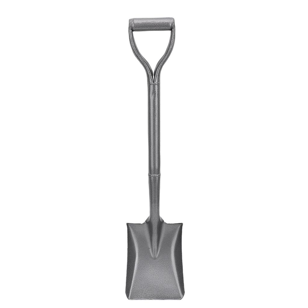 All Metal Shovel for Digging Gardening Planting Small Shovel Spade Short Round D Handle Mn Steel 76cm