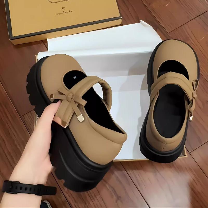 

Women Retro Chunky Mary Jane Shoes Japanese Student JK Uniform Small Leather Shoes Fashion Shallow Womens Dress Shoes Mujer 35