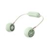 Summer Electrical Lazy Neck Fan, USB Charging Portable Mini Electric Fan, Travel Outdoor Turbo Small Fan