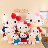 Large KT Cat Plush Toy - Cute Cat Doll Cushion Gift for Girls' Birthdays