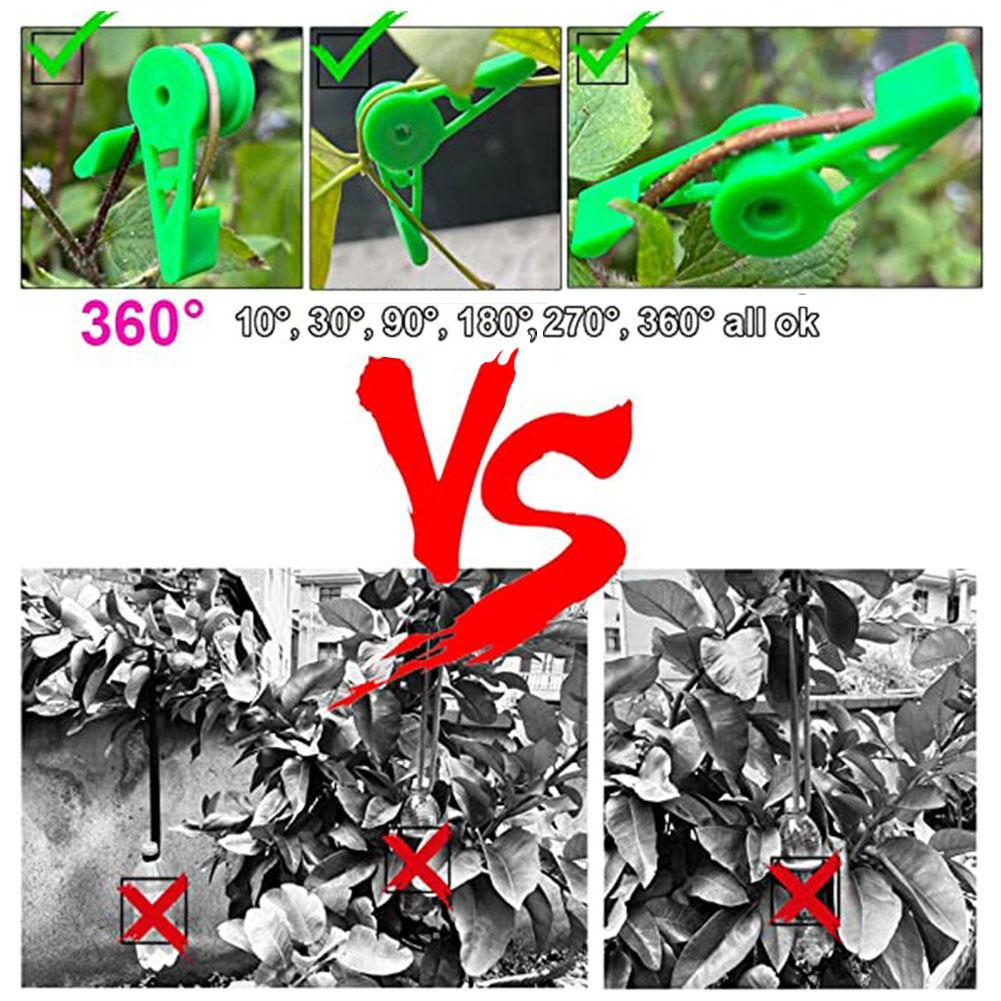 Multi-angle Plant Bender Adjustable Clips Reusable Plant Stem Trainer Plant Growth Shaper for Indoor Potted Plants Garden Supplies