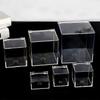 Square Cube Acrylic Box Transparent Case Display Box Durable Clear Cube Box  Cosmetics Organizer