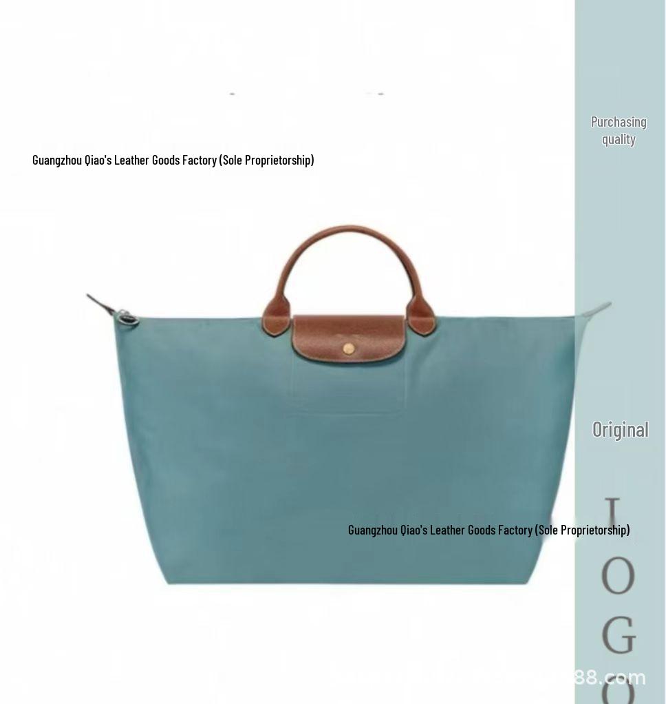 Wysokiej jakości Wodoodporna Torba Tote z Nylonu z Wkładką Smoka - Unisex Duża Pojemność Torba Podręczna na Ramię i na Krzyż