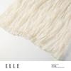 ELLE Women's Textured Pleated A-Line Skirt