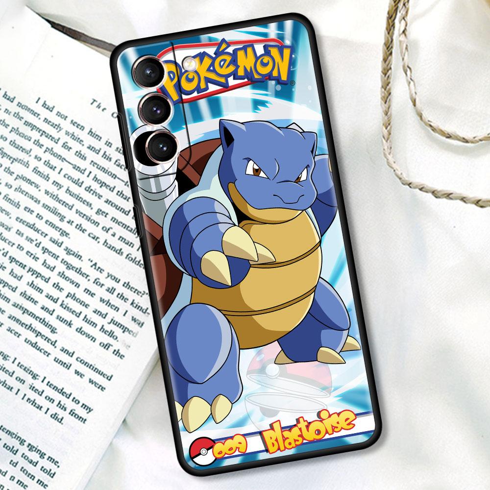 Silicone Case For Samsung Galaxy S20 FE S21 Plus S22 Ultra S10 S10e S24 S23 5G TPU Soft Phone Cover Pokemon Monster Capa