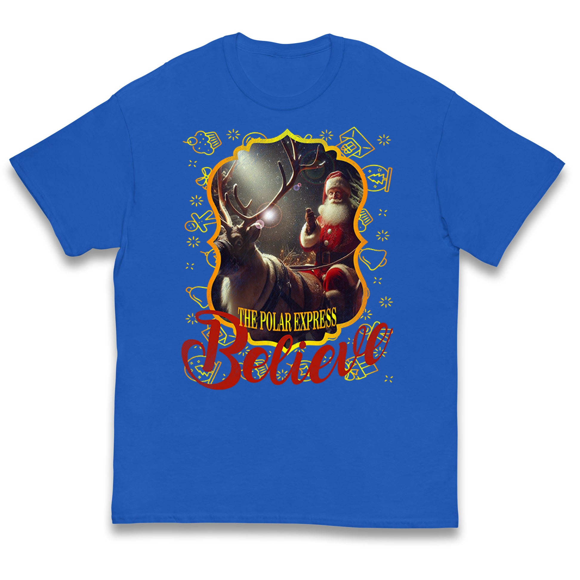 The Polar Express Believe Christmas Kids T Shirt 100