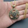 New Fashion Nordic Viking Retro Punk Jewelry Celtic Knot Pendant Necklace
