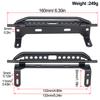 2Pcs Metal Side Pedal Steel Sliders Footboard for 1/10 RC Crawler Car TRX4 Defender Bronco Upgrade Parts
