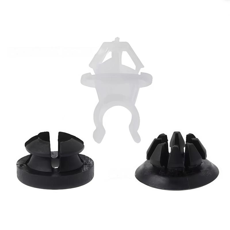 10Pcs Car Hood Support Rod Clamp Clip Plastic Bonnet Prop Fastener Replacement Retainer Clip For Vehicle Repair Accessories