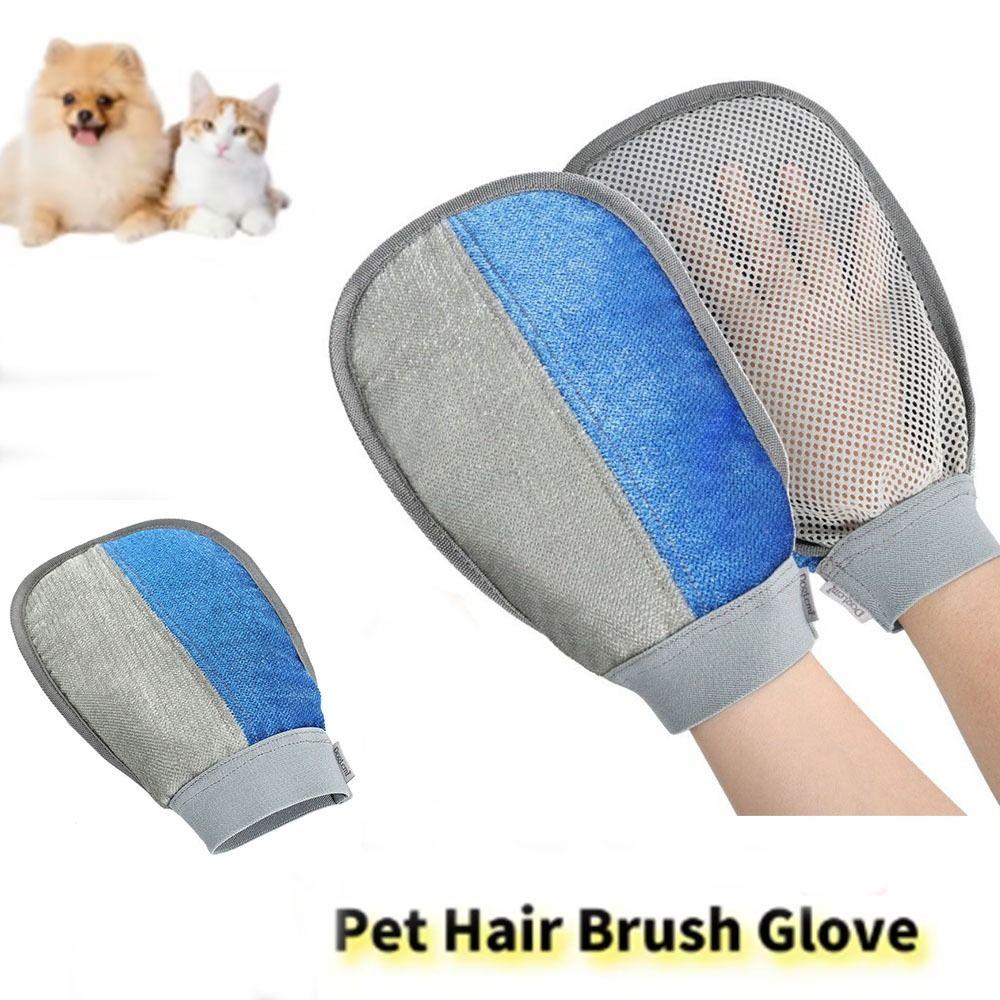 Portable Pet Hair Remover Glove Hair Dehairing Dog Hair Remover Tool  Clothes Hair Removal