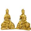 Manjushri Brass Home Decor Large Samantabhadra Mahavairocana Three Saints Buddha Statue Ornament