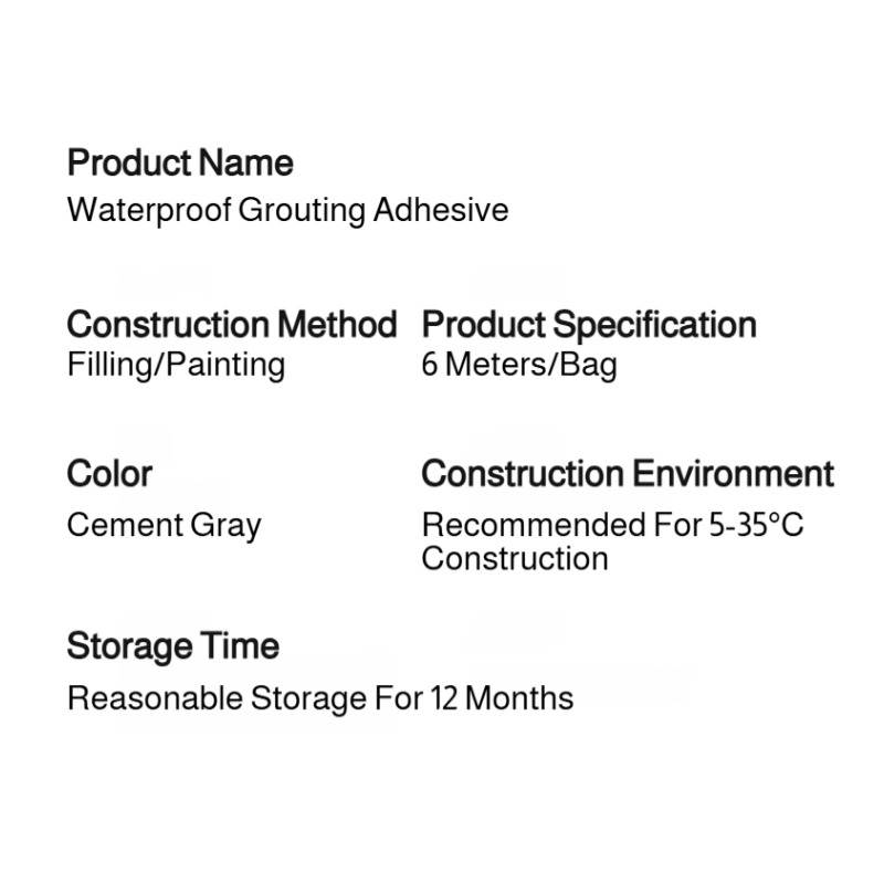 Professional Waterproof Crack Sealant & Gap Filler (200g/400g) - High Elastic, Anti-Crack, for Roof, Wall, Floor, Concrete Repair