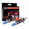 2 uds H1 H3 55W 100W bombillas halógenas para faros de coche lámpara automática súper brillante 12V faro blanco