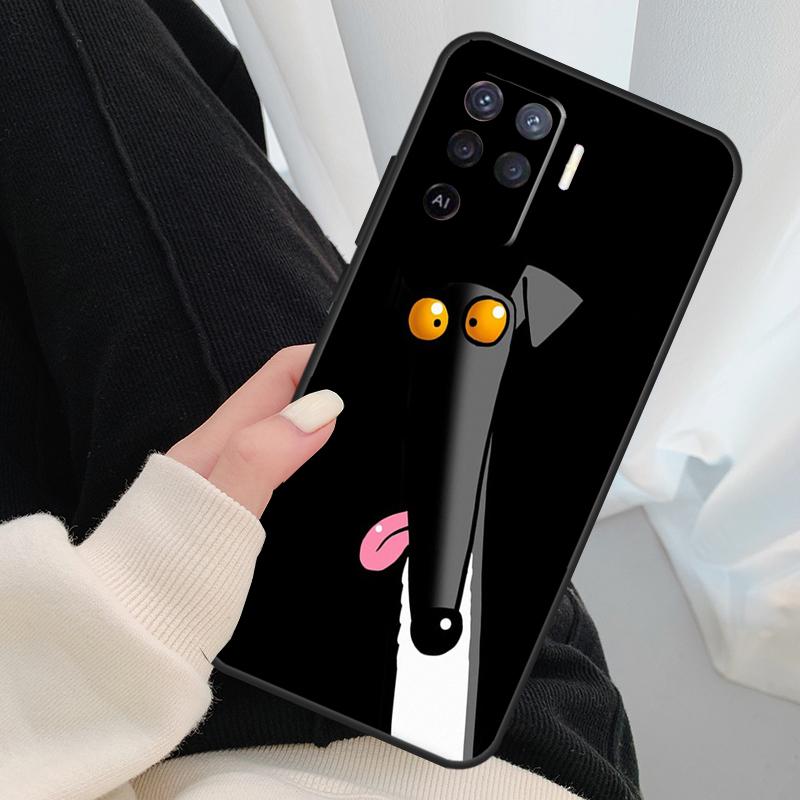 Greyhound Phone Case For OPPO A5 A9 2020 A31 A53 A53S A1K A15 A16 A52 A72 A83 A91 A93 A54 A74 A94