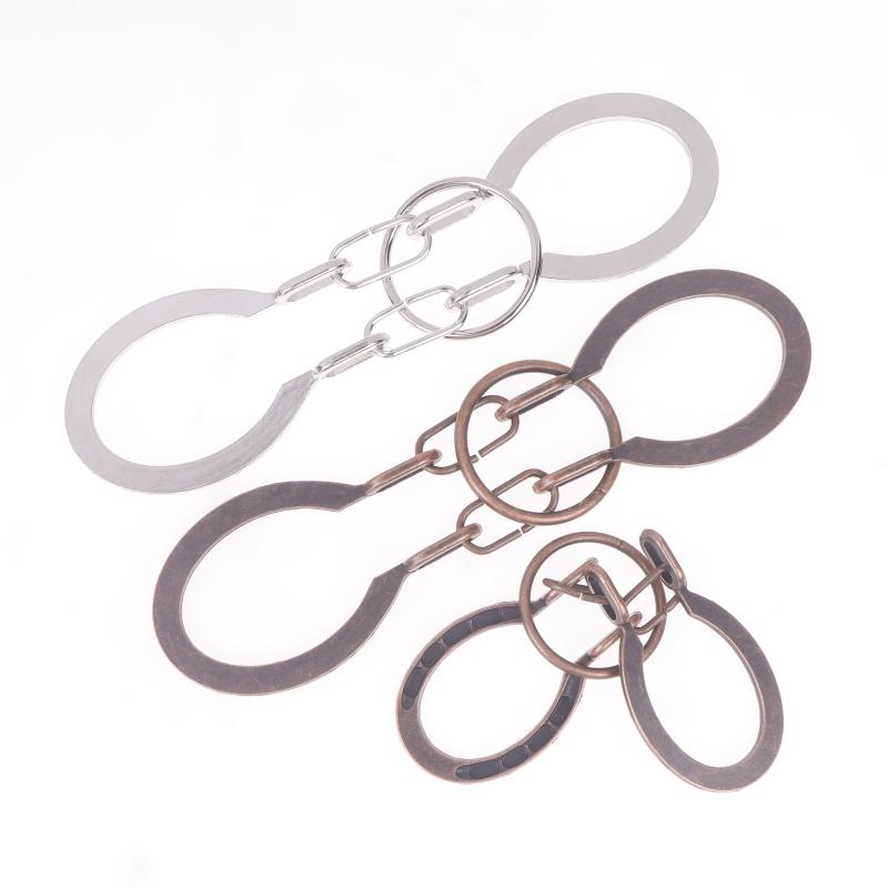 1 Stück 3D Metall Puzzle Knobelspiel Ringentfernung Erwachsene Kinder IQ Herausforderung Spiele Hufeisenschloss Altes Schloss Schäkel Lösung Witz