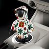 Shift Knob Cover Christmas Small Gear Shift Knob Cover Funny Protector For Holiday Birthday Travel Driving Winter Road Trips SUV