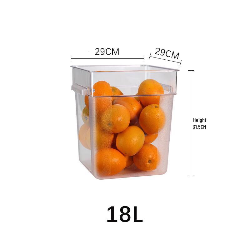 

Ruhan 18L Square Sealed Pet Food Storage Container
