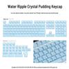 XVX Crystal Jelly 113-Unit Two-Color Mechanical Keycaps with Side Engraving