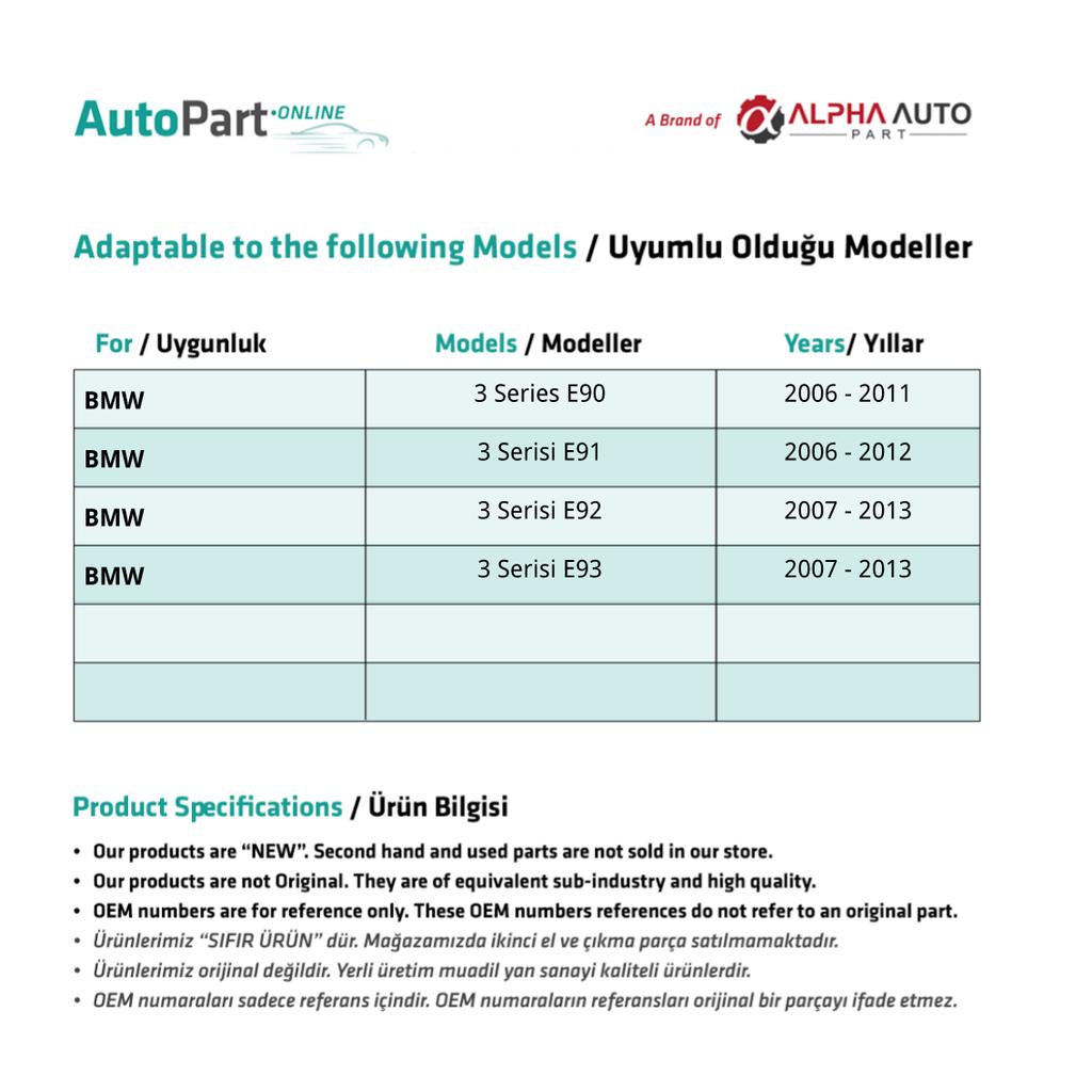 2 Air Conditioning Ventilation Grille Panel Buttons for BMW 3 Series
