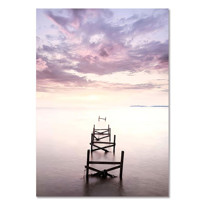 Lila Dahlie Reed Wand Kunst Einfache Linie Sexy Mädchen Landschaft Leinwand Malerei Nordic Poster Drucken Blume Bilder Zimmer Wand Dekor