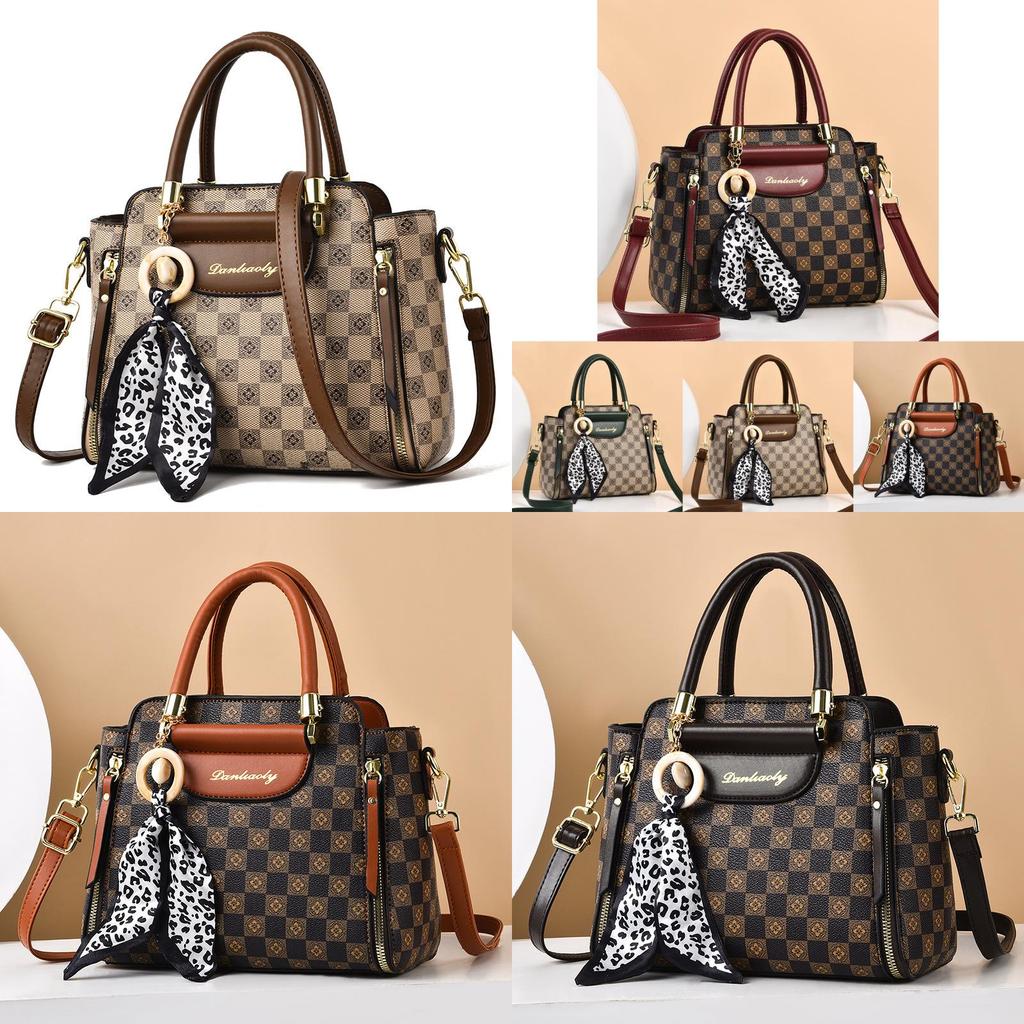 Chic Quilted Bucket Bag For Women Spacious And Stylish Pu Tote With Versatile Design