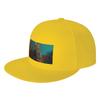 Fashion Beijing China City Flat Brim Sun Hat  Students Snapback Cap