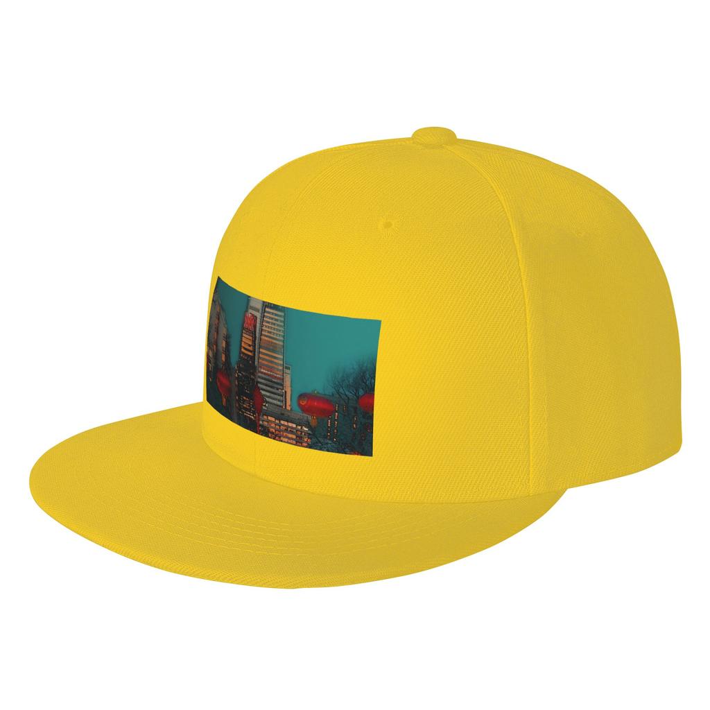 Fashion Beijing China City Flat Brim Sun Hat  Students Snapback Cap