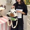 Schoolbag Kapibara Backpack Plush Tote Bag Children's Gift Change Bag Cute Capybara Fashion Cartoon Backpack